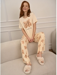 5285TBC Женская пижама (Ф+Брюки)